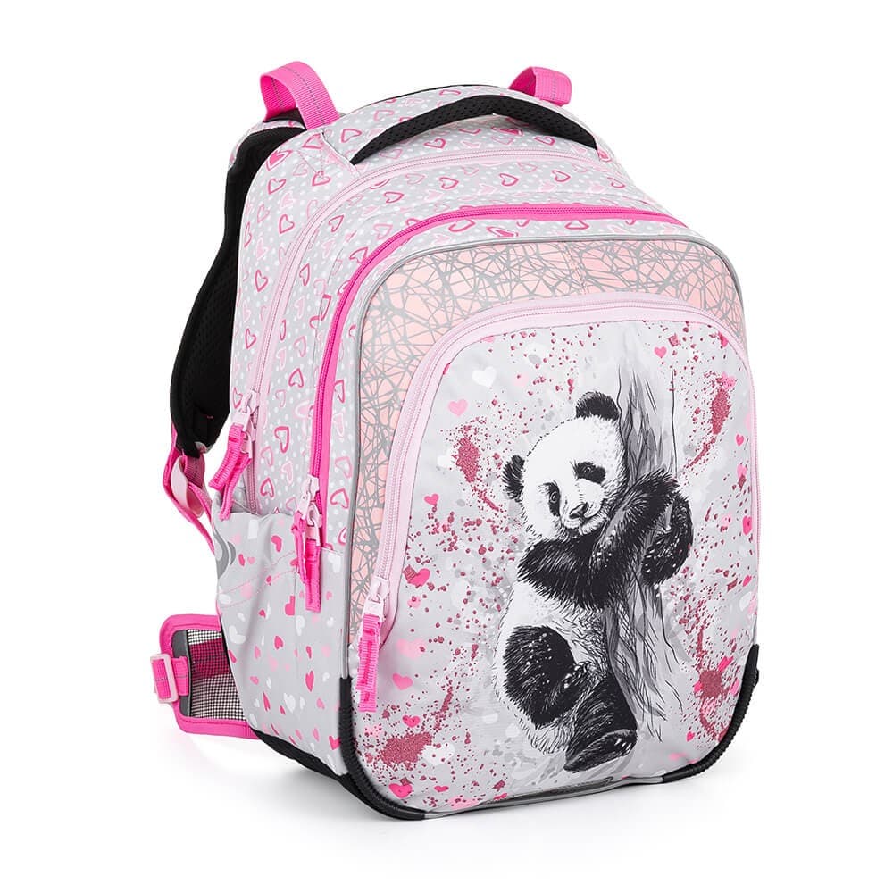 Bagmaster Dívčí školní batoh PANDA BETA 22 B