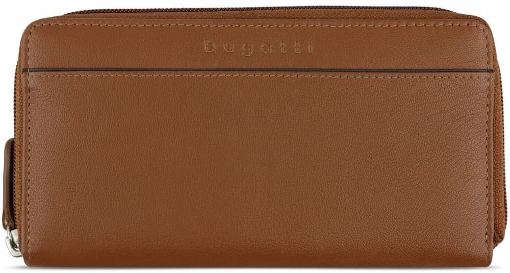 Dámská peněženka Bugatti Banda long zip  49133607 cognac - náhled 1