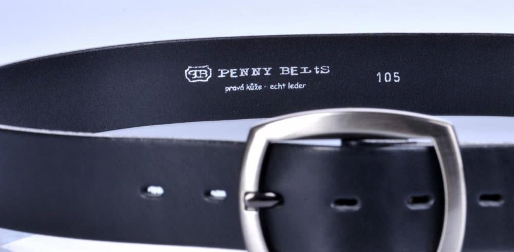 Dámský kožený pásek Penny Belts 4763 černý 105 cm - náhled 4