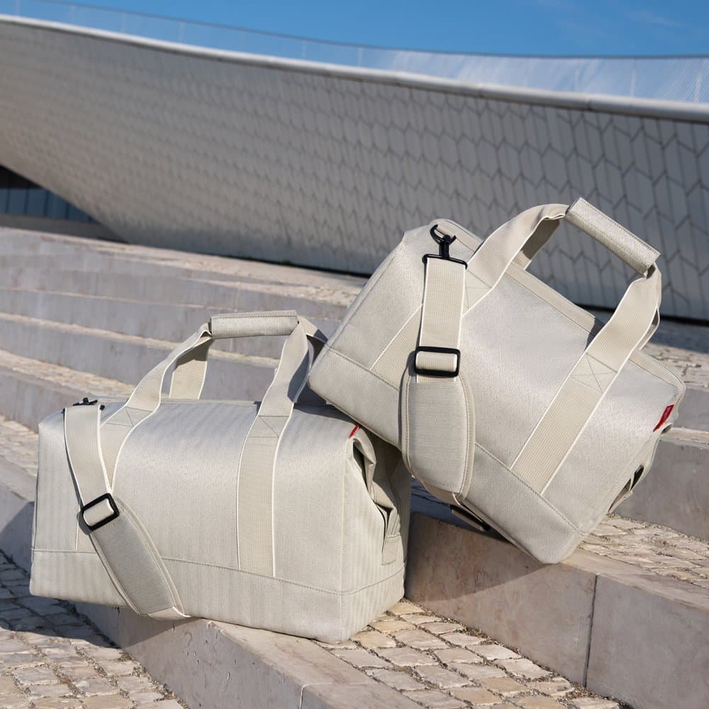 Reisenthel Allrounder L Herringbone Sand MT6049 – cestovní taška 30 l - náhled 2