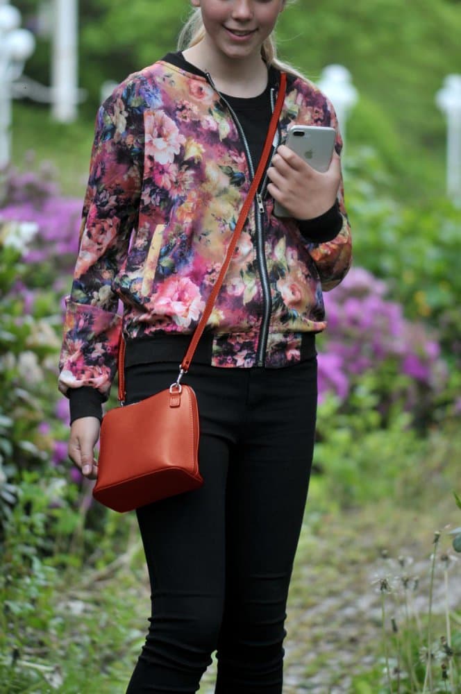 Giglio leather Malá dámská kožená kabelka 133 oranžová - náhled 3