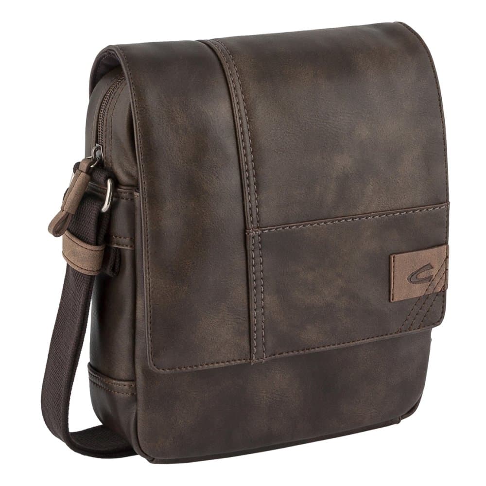 Taška přes rameno LAOS FLAP BAG S 001048 tmavě hnědá