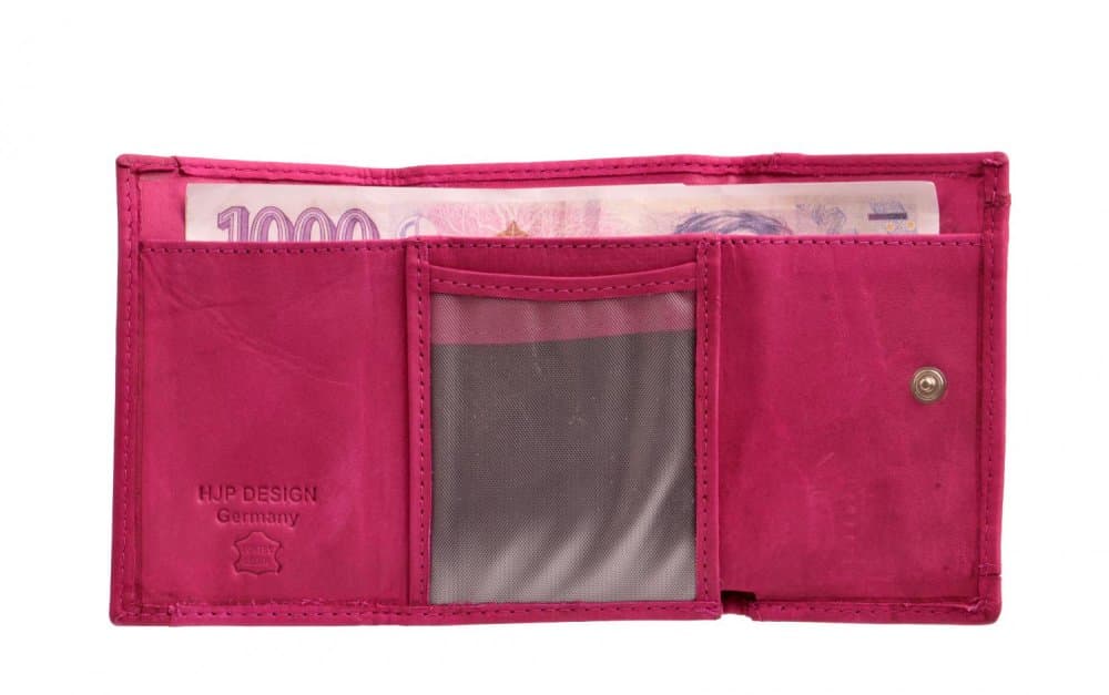 Dámská malá růžová peněženka 7116-A PINK - náhled 4