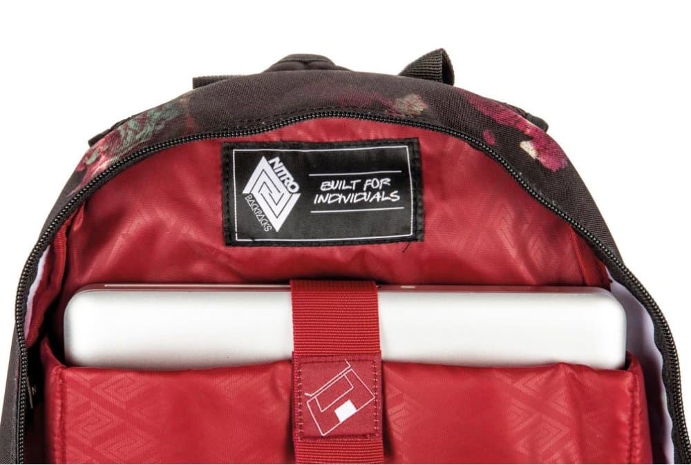 Dívčí batoh NITRO STASH 29 Black Rose 878011-086 černý - náhled 4