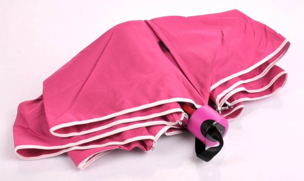 Skládací lehký deštník Knirps piccolo fuchsia 898686212 - náhled 3