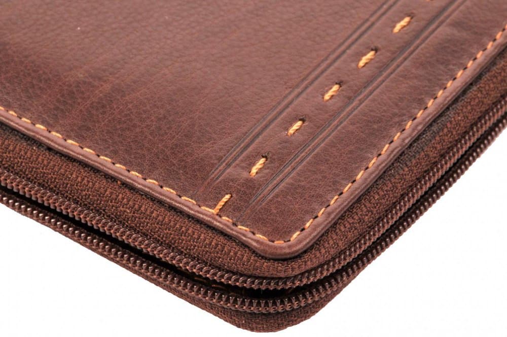 Giglio leather kožená peněženka  GF-0045 hnědá - poslední kus - náhled 4