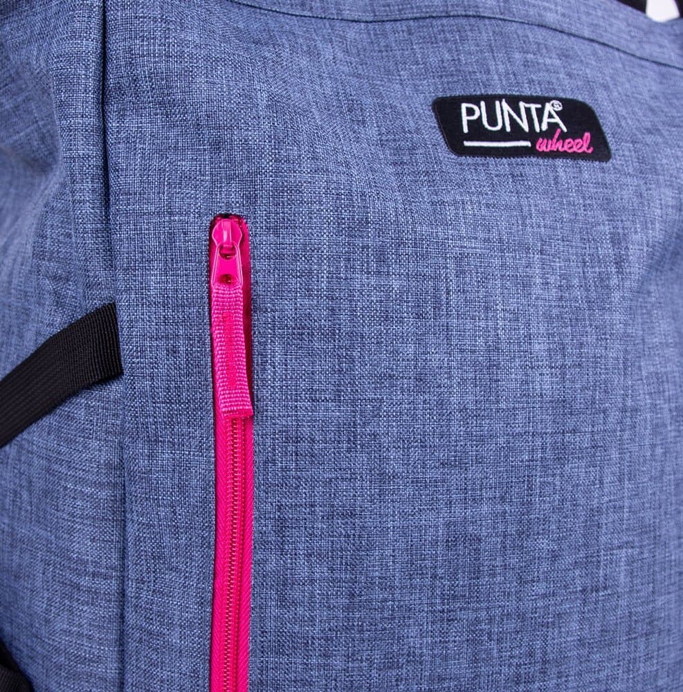 Nákupní taška na kolečkách 10183-5300 Punta Wheel Graublau - náhled 5