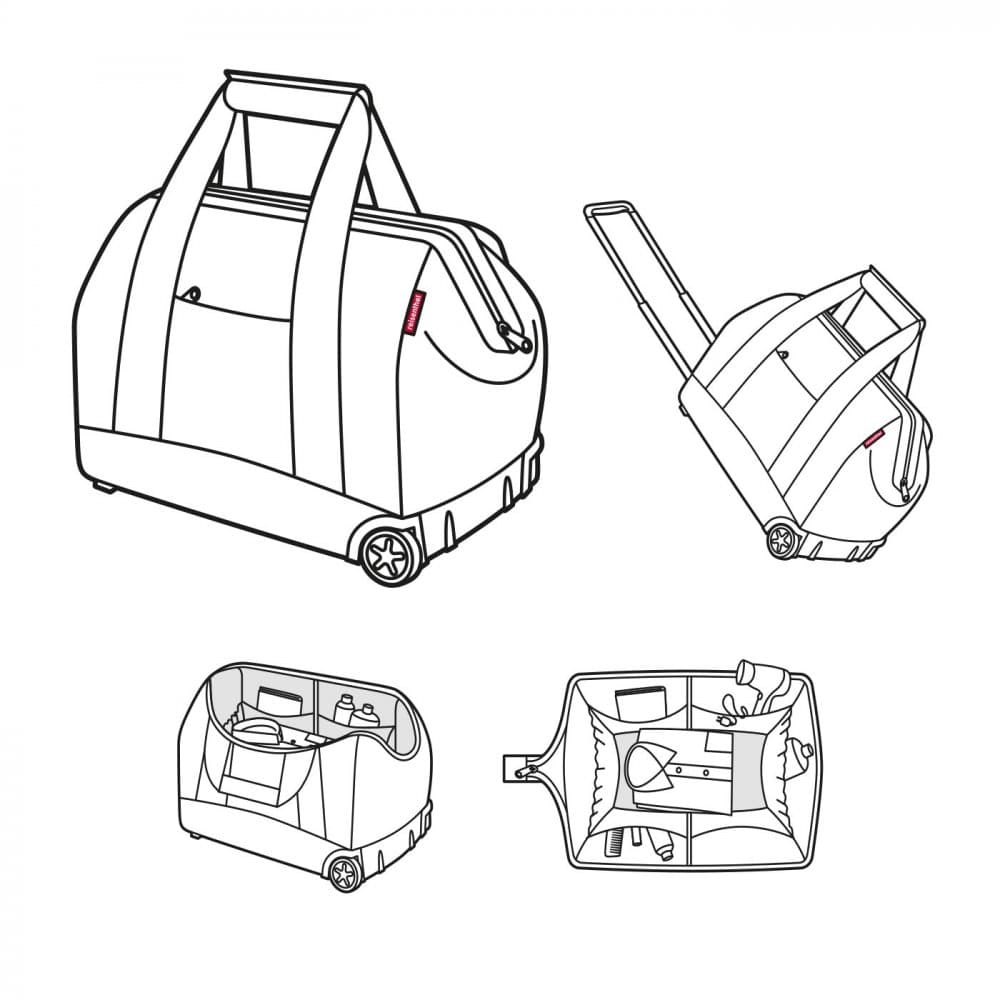 Cestovní taška na kolečkách Reisenthel Allrounder trolley dots MP7009 - náhled 2