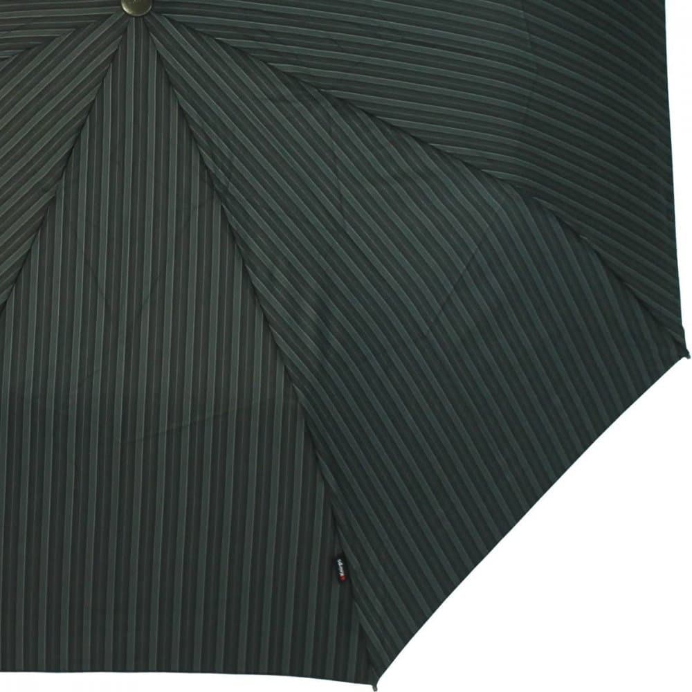 Luxusní lehký deštník Fiber T1 AC 89874740 STRIPS černý/šedý - náhled 2