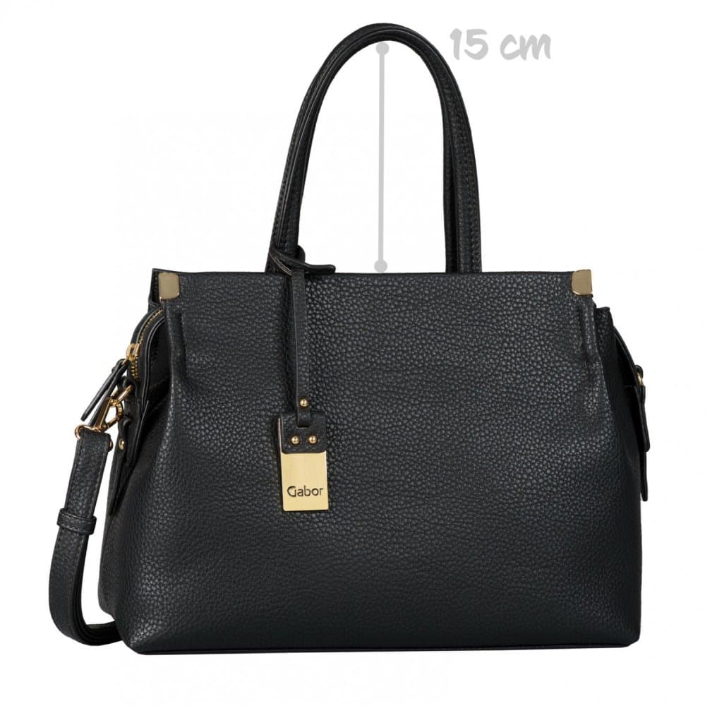 Kabelka Gabor Gela shopper M 8331-60 černá - náhled 4