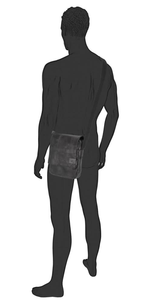 Camel Active taška přes rameno LAOS FLAP BAG S 1049 tmavě šedá - náhled 4
