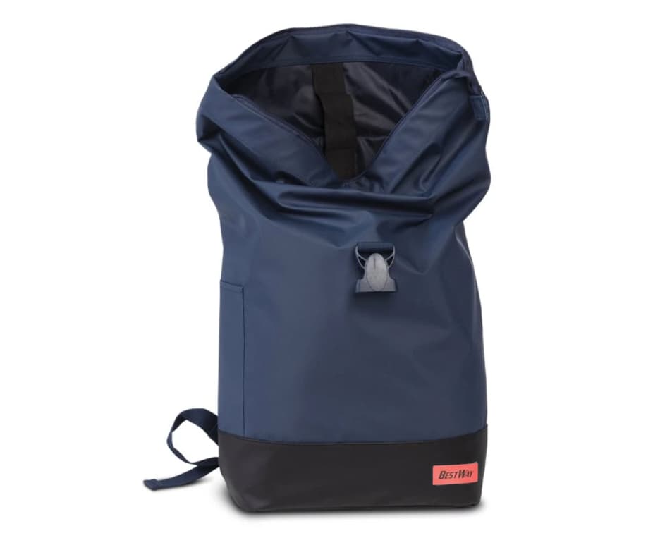 Rolovací batoh Bestway Urban roll-top 40333-5000 tmavě modrý - náhled 4