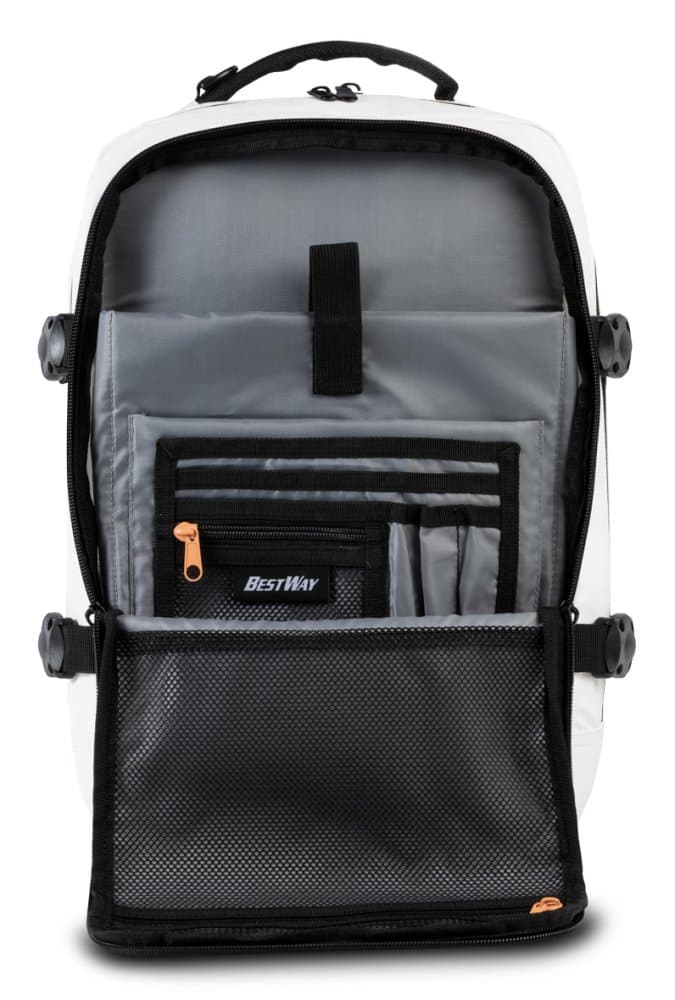 UNDERSEATER RYANAIR (40x25x20 cm) Bestway Cabin Pro Storm 20L 40350-2000 bílý - náhled 3