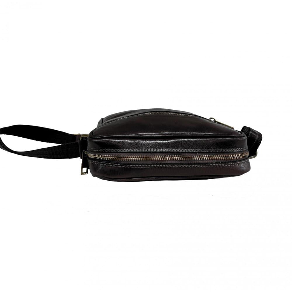 MaxFly Pánská crossbody taška T08 černá - náhled 3