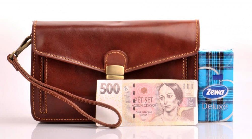 Giglio leather pánská kožená etue na doklady 100-A hnědá - náhled 5
