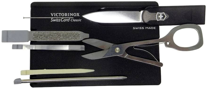 SwissCard Victorinox Classic, transparentní černá 0.7133.T3 - náhled 4