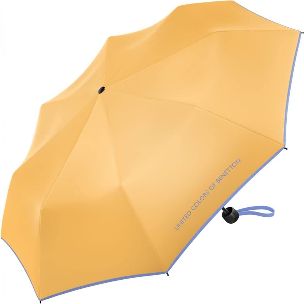 Benetonn deštník Super Mini golden ceream 56261, žlutý - náhled 2