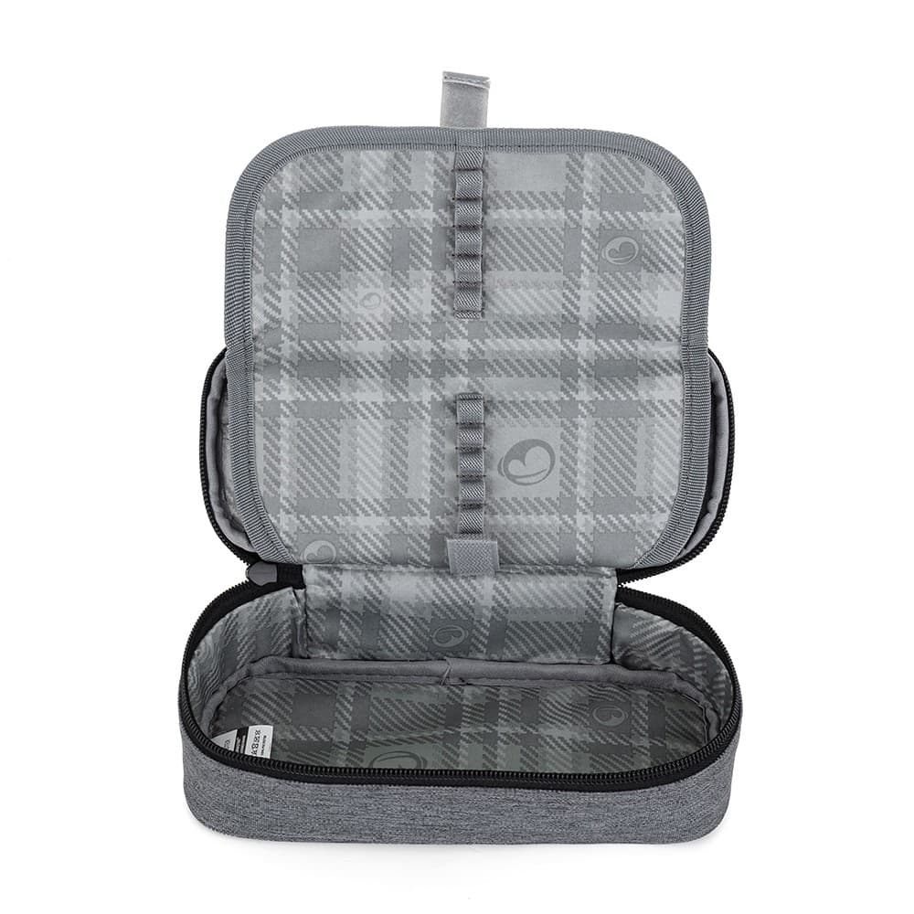 Bagmaster studentský penál BAG 23 B - šedý poslední kus - náhled 4