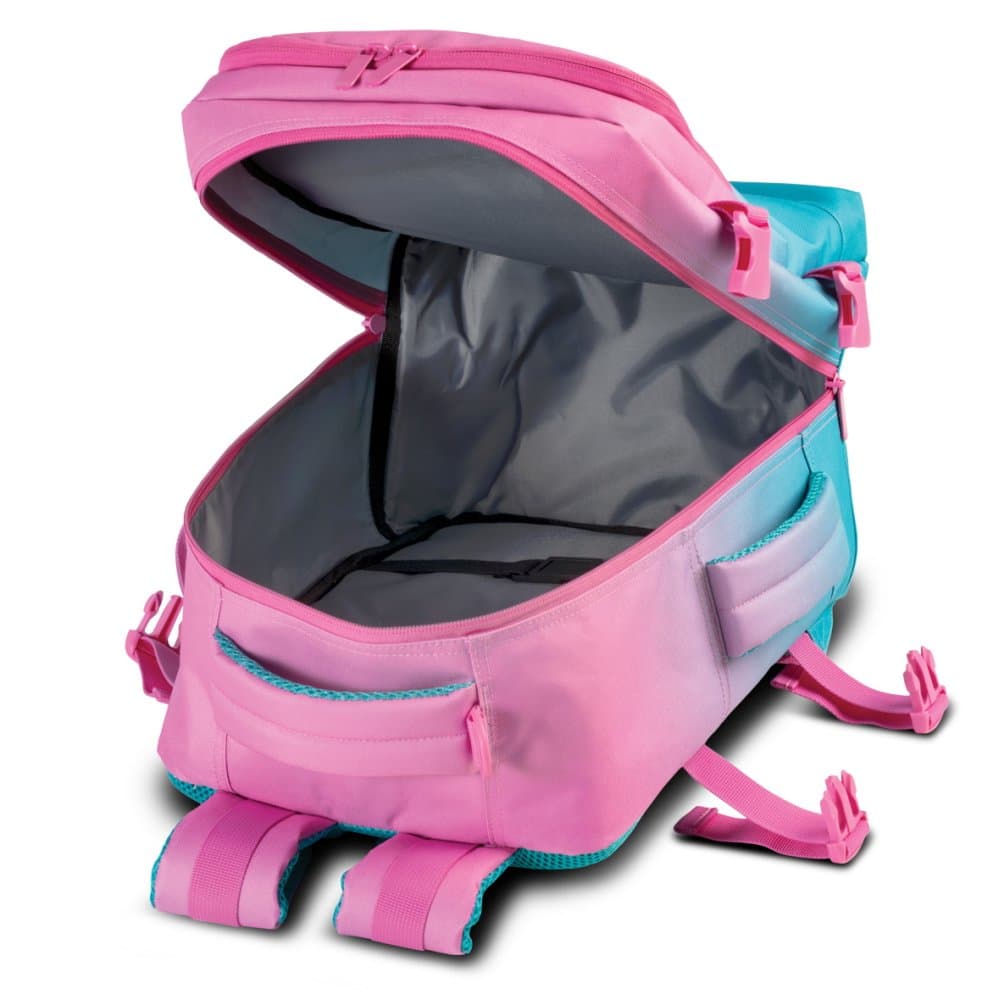 BESTWAY Batoh do letadla 40 x 25 x 20 cm  cabin pro Small 40290-2522 modro/růžový - náhled 5
