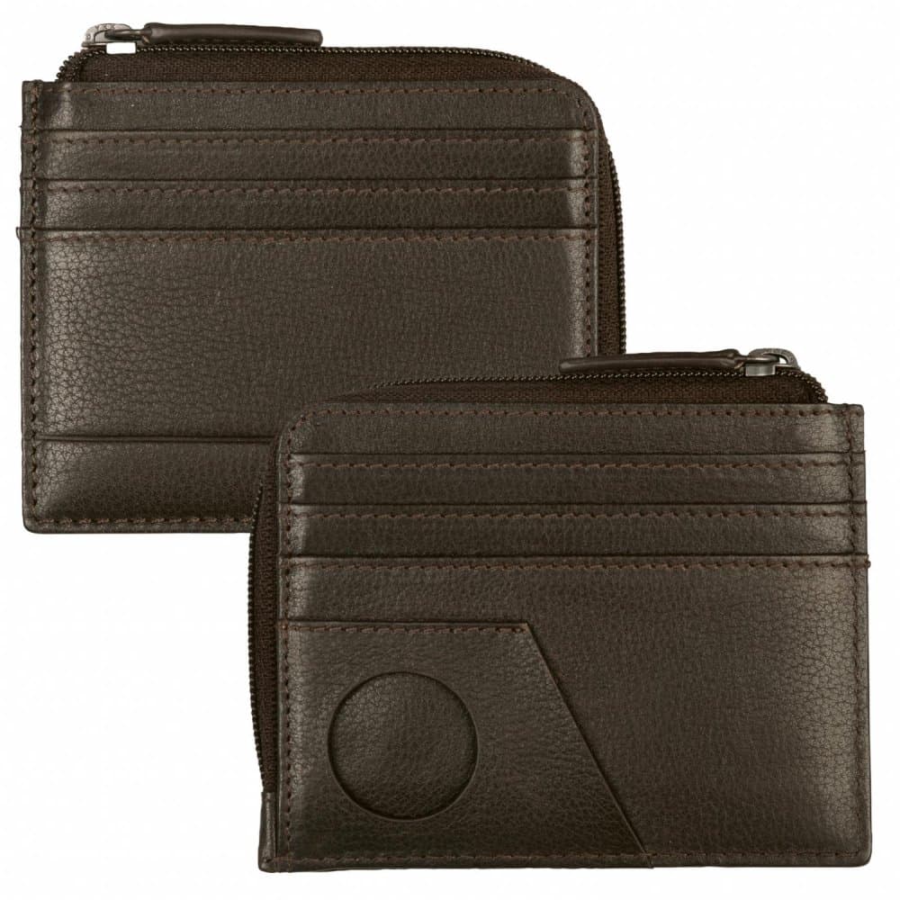 Kožené pouzdro na karty s RFID Tom Tailor Bela 011286 tmavě hnědé - náhled 2