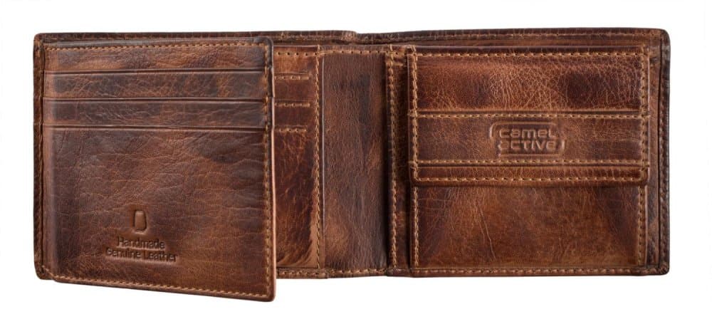 Camel Active kožená malá peněženka 247-702-29 hnědá - náhled 2