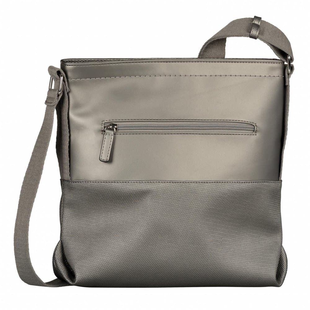 Dámská crossbody kabelka Tom Tailor Erin Cross Bag M 11902 metalická šedá - náhled 2