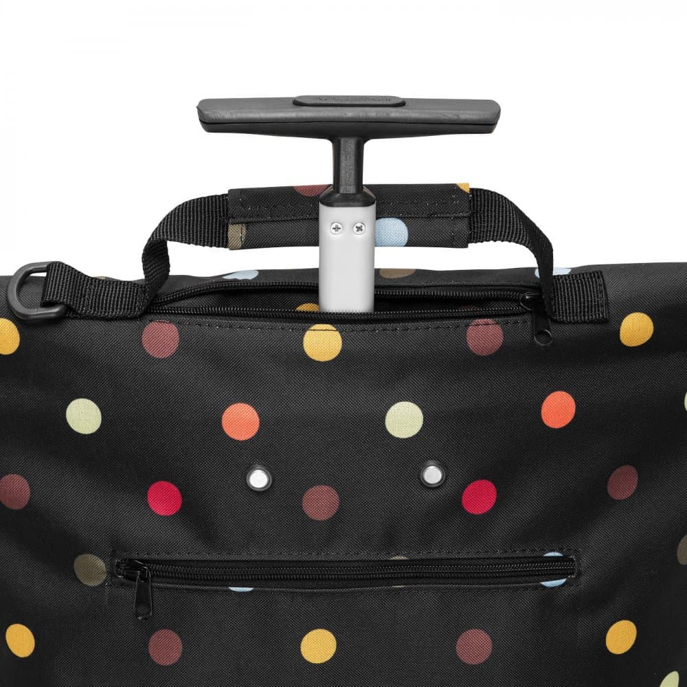 Moderní nákupní taška na kolečkách TROLLEY M dots NT7009 - náhled 4