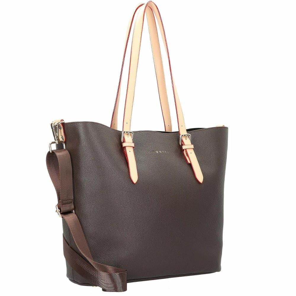 Dámská kabelka Bugatti Ella Shopper L 49362502 tmavě hnědá - náhled 3