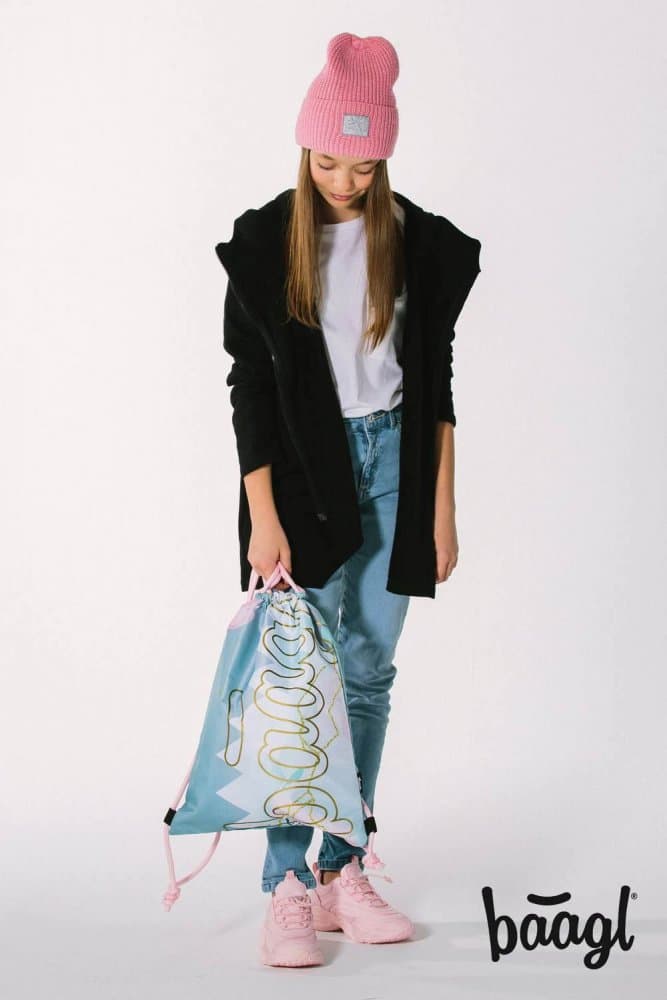 Dívčí sáček na tělocvik Skate Moon A-8834 - náhled 2