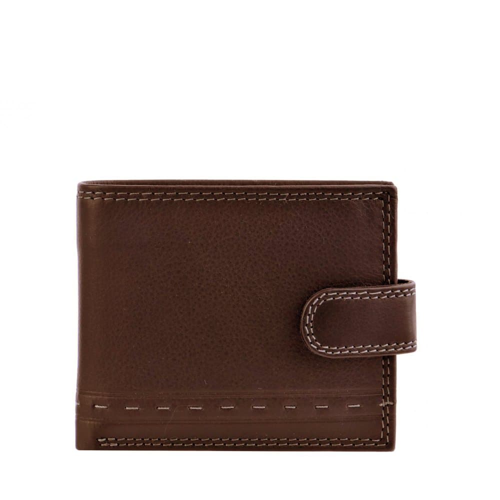 Giglio leather Kožená pánská peněženka ART-145 hnědá - náhled 1