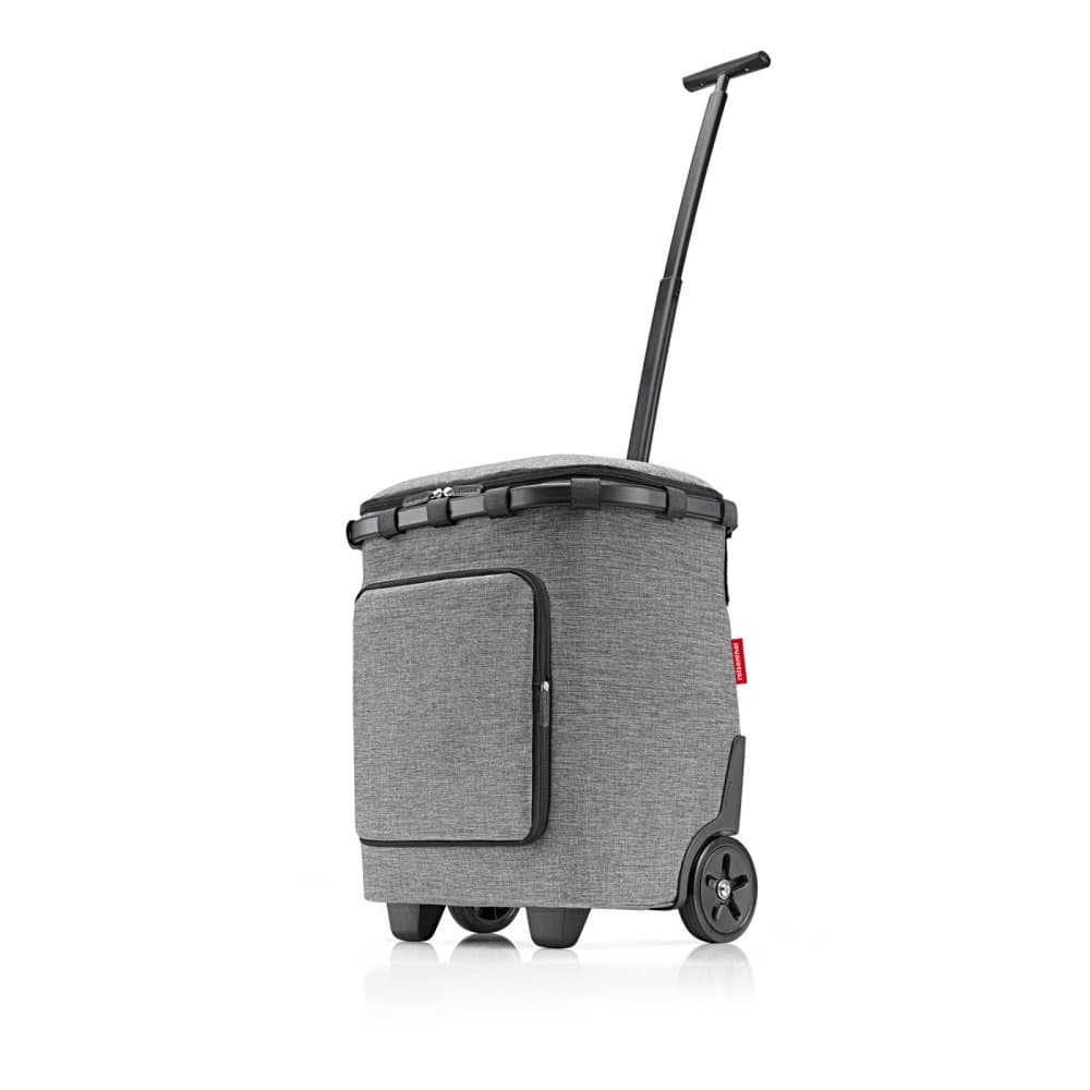 Nákupní košík na kolečkách Reisenthel Carrycruiser plus twist silver OF7052