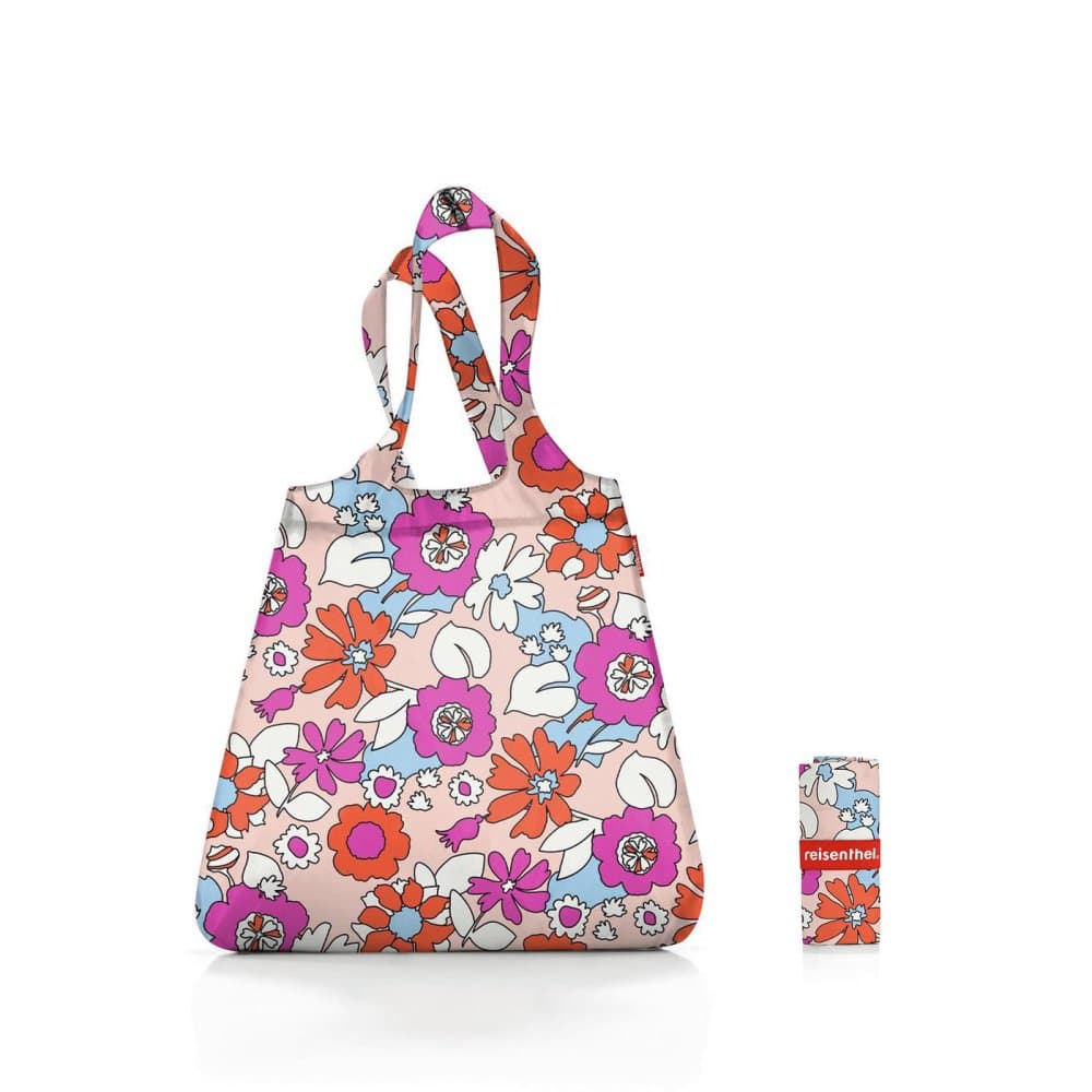 Skládací nákupní taška Mini Maxi Shopper florist peach AT3078 - náhled 3