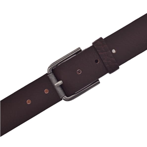 Kožený pásek MUSTANG MG2053R27-0690 tmavě hnědý 100 cm - náhled 3
