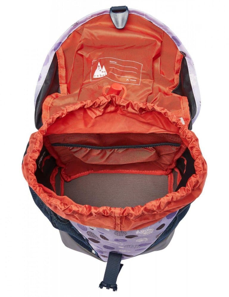 Dětský outdoorový batoh PUCK 10 pastel lilac - fialový - náhled 4