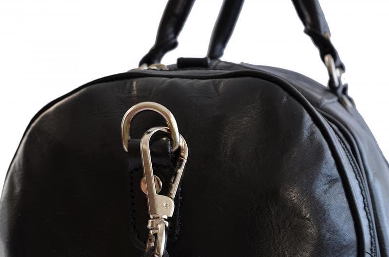 Giglio leather kožená cestovní taška 0429 černá - náhled 5