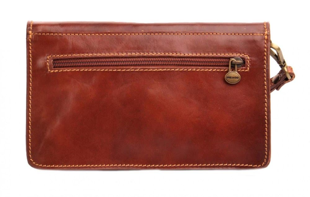 Giglio leather pánská kožená etue na doklady 100-A hnědá - náhled 4