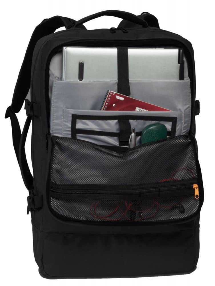Palubní zavazadlo - cestovní batoh 40 L černý BestWayCABIN PRO 40324-0100 - náhled 3