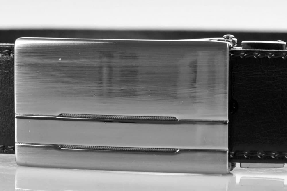 Penny Belts Pánský černý kožený pásek do kalhot společenský 30-020-1PS-60 105 cm - náhled 4