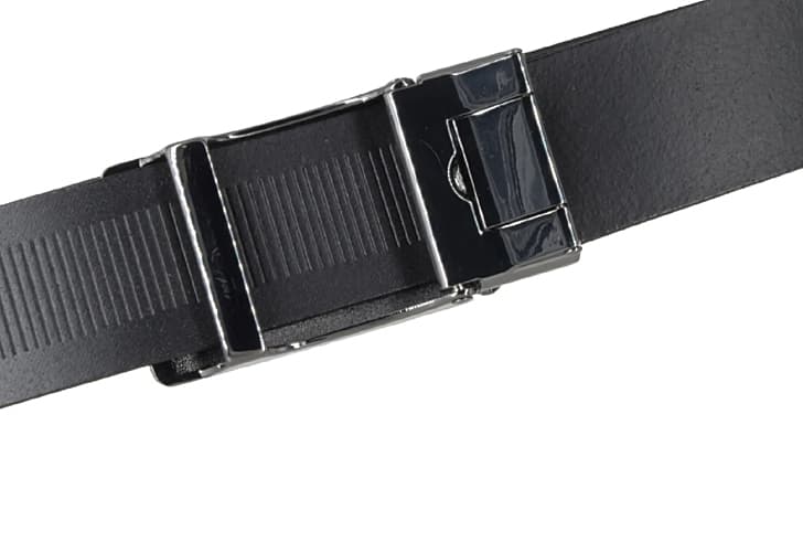 Kožený černý pásek Mustang AUTOMAT MG2065L14-0790 černý 100 cm - náhled 5