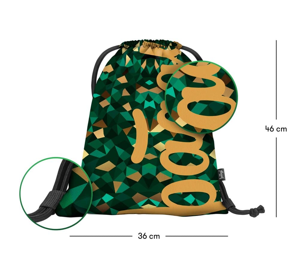 Sáček na tělocvik Skate Polygon A-32890 - náhled 2