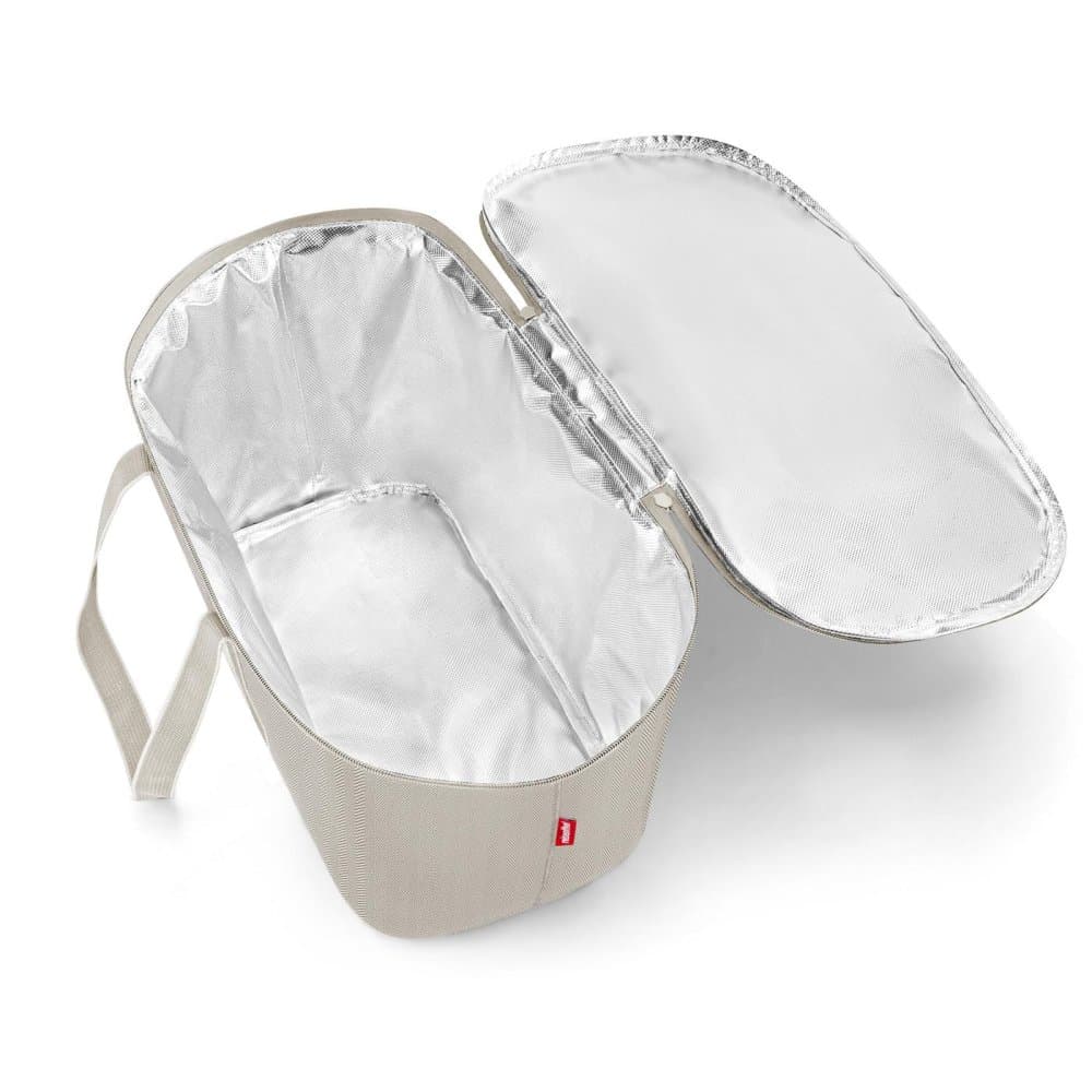 Chladící nákupní košík Reisenthel Coolerbag herringbone sand UH6049 - náhled 4