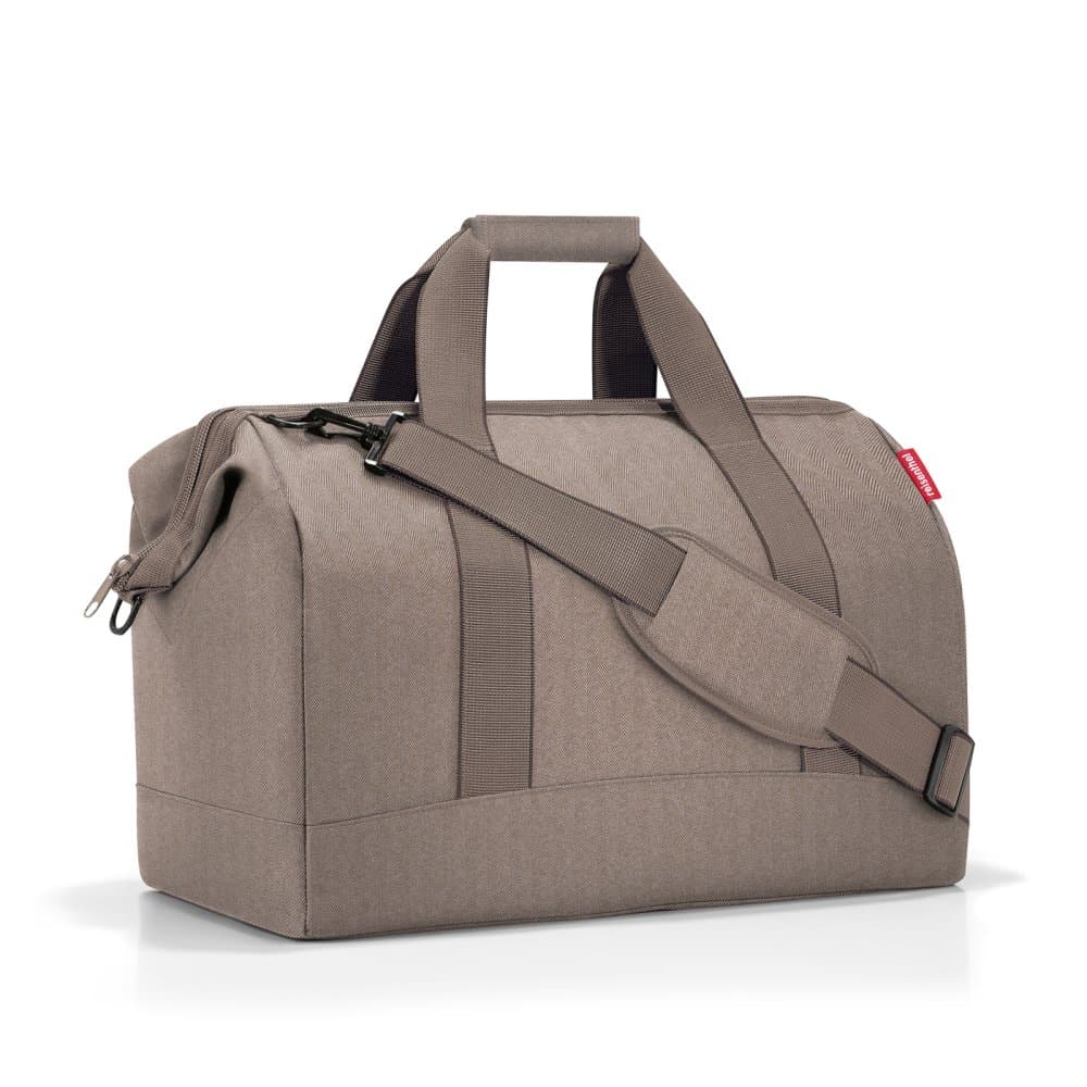 Reisenthel Allrounder L dámská cestovní taška MT6054 herringbone mokka - náhled 3