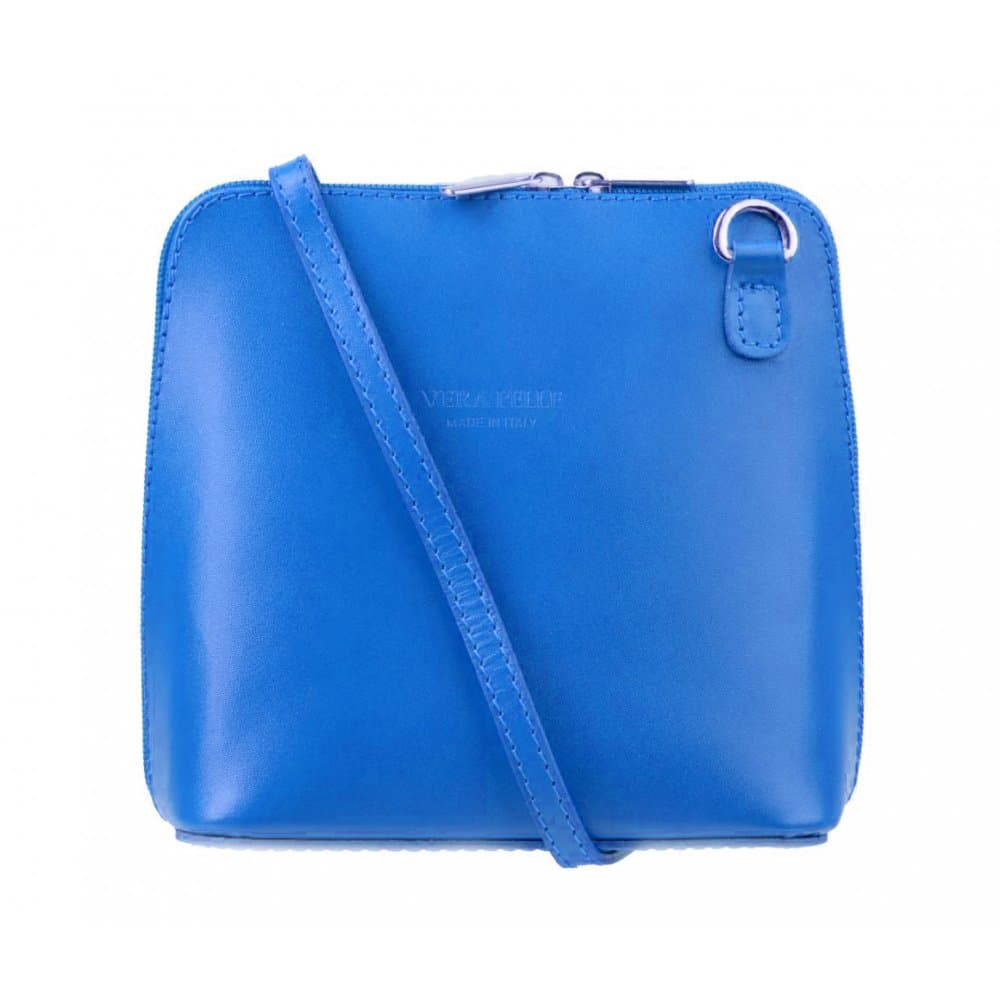 Giglio leather Malá dámská kožená kabelka 133 modrá