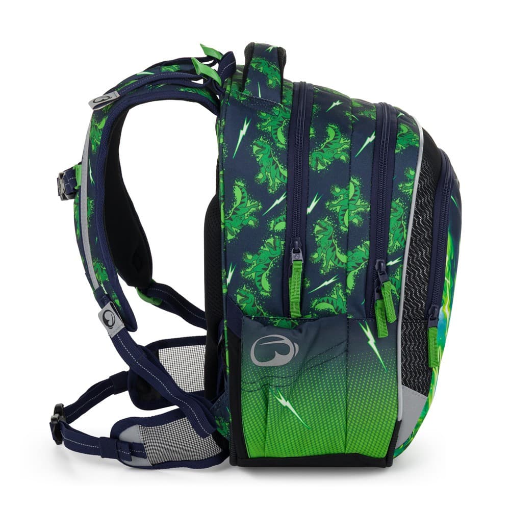 Bagmaster Školní batoh LUMI 25 C dinosarus - náhled 3