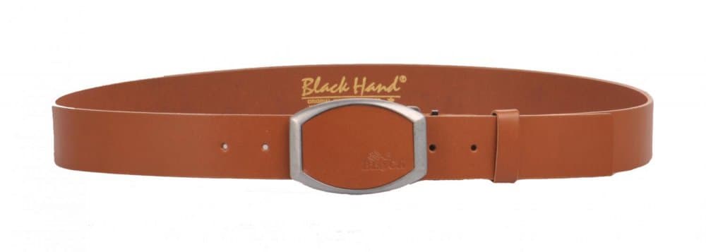 Kožený pásek hnědý 039-72 110 cm - náhled 1