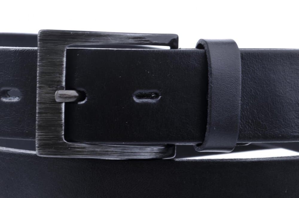 Penny belts pánský kožený černý pásek 14-60 115 cm - náhled 2