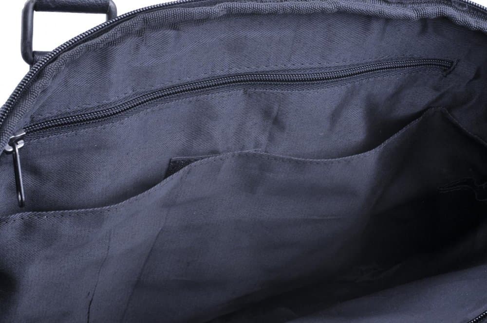 Pánská kožená taška na notebook 15,6" černá 17497-001 - náhled 5