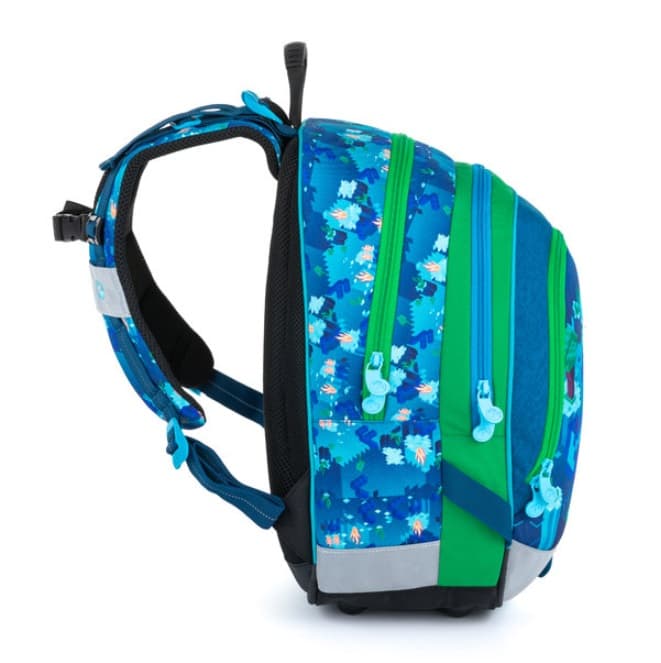 Bagmaster Školní batoh pro prvňáčky motiv MINECRAFT ALFA 21 B - náhled 5