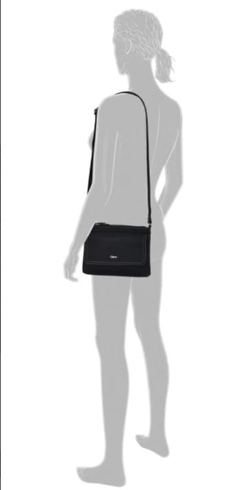 Kabelka Gabor Avaly Crossbag M 8358-60 černá - náhled 5