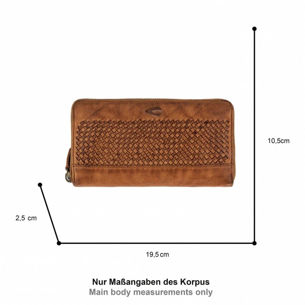 Dámská kožená peněženka RFID 368-706-22 hnědá - náhled 3